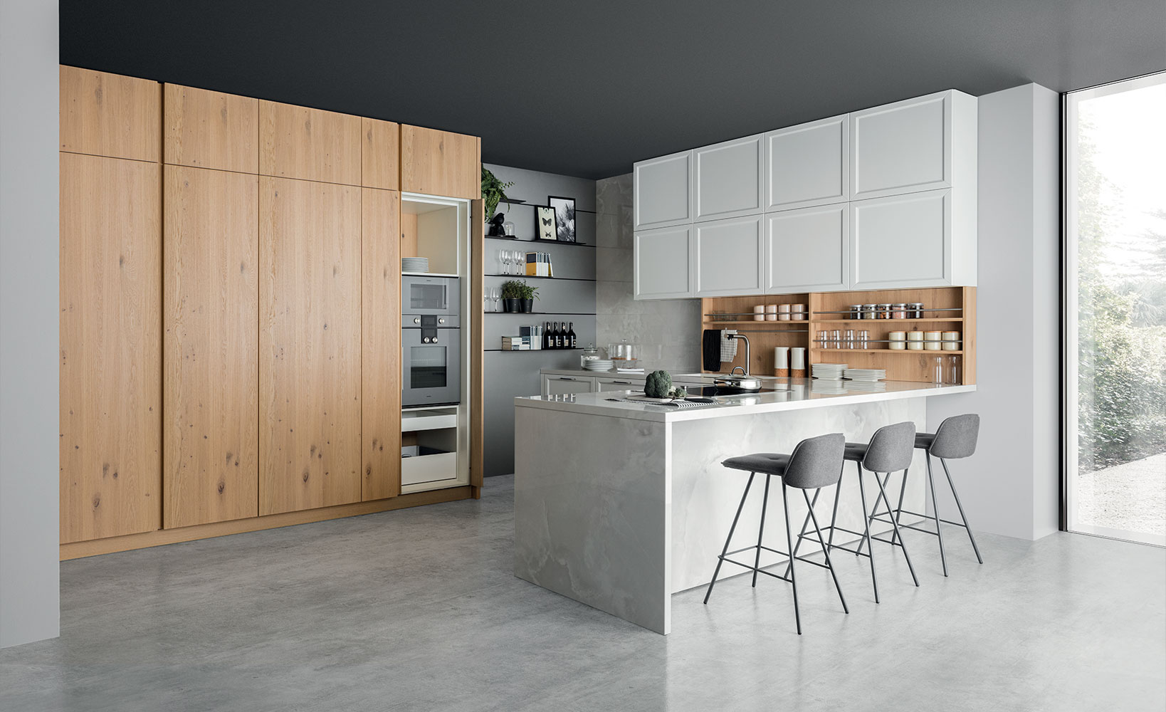 Consigli e guide per cucine a penisola - Doimo