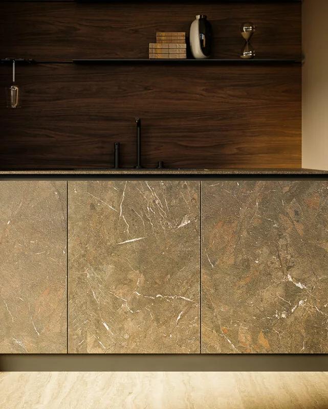 Moodboard 5 - Brown material 5 - Doimo Cucine
