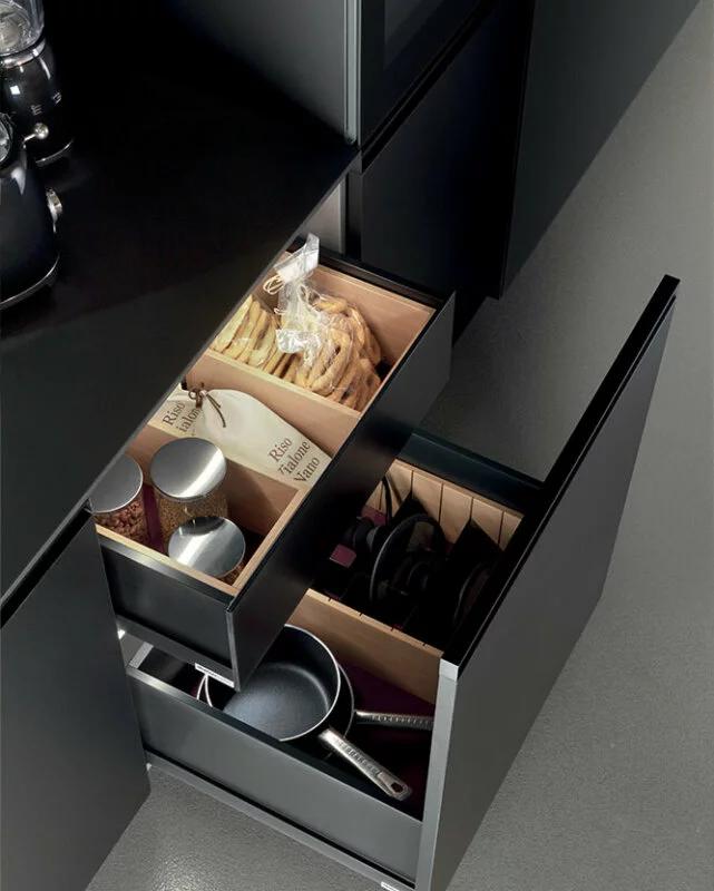 Cassetti e cestoni cucine - Doimo Cucine