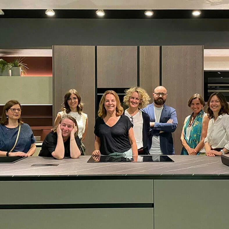 Tour de prensa en Doimo Cucine