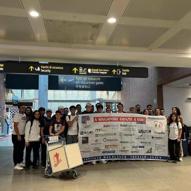 Doimo Cucine fra gli sponsor del Planck Team